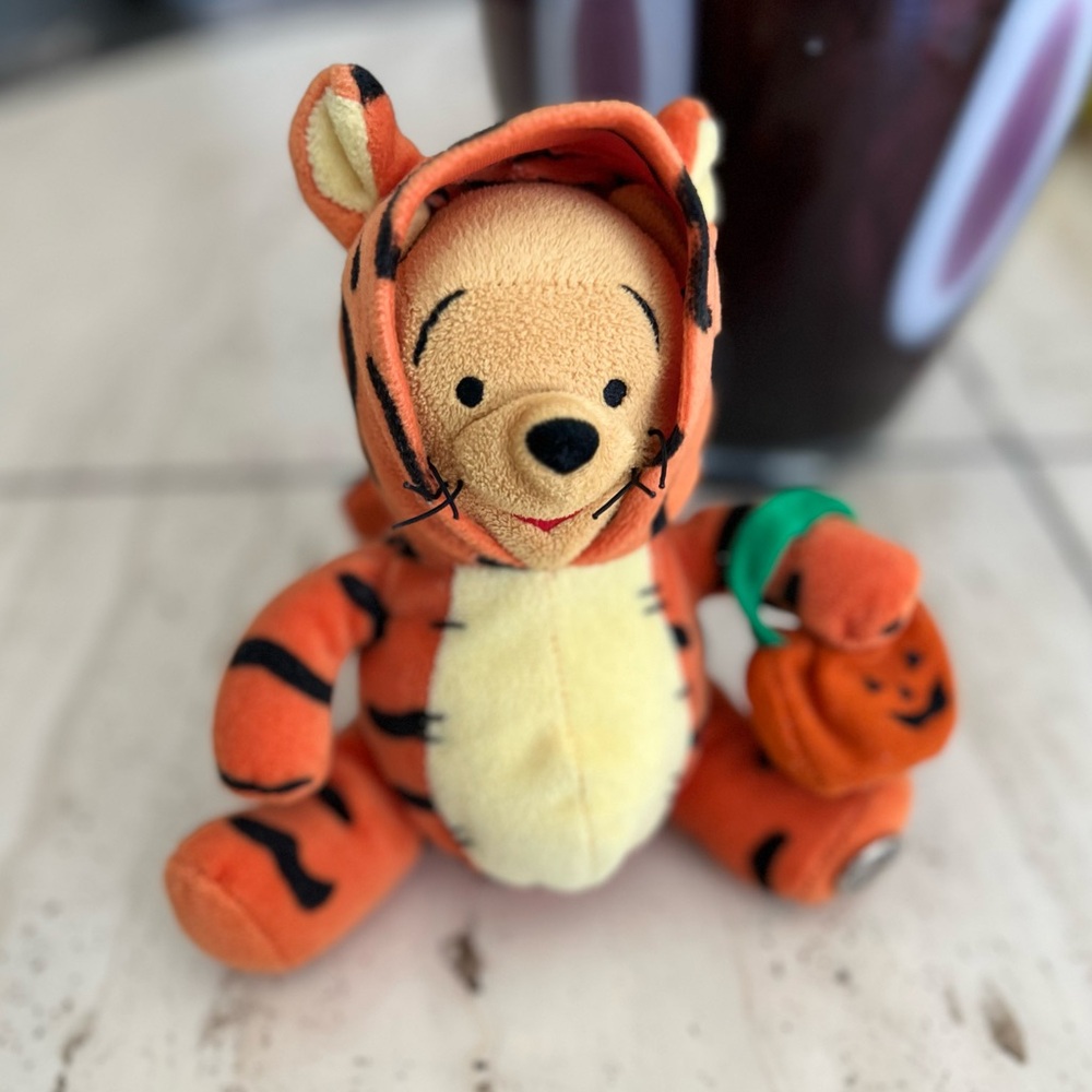 Disney World 2001 Winnie the Pooh as Tigger Costume Plush